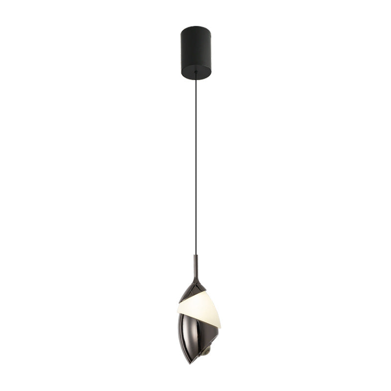 Moderne Minimalistische Hebbare Lily Runde Acryl Aluminium LED Pendelleuchte Für Das Wohnzimmer