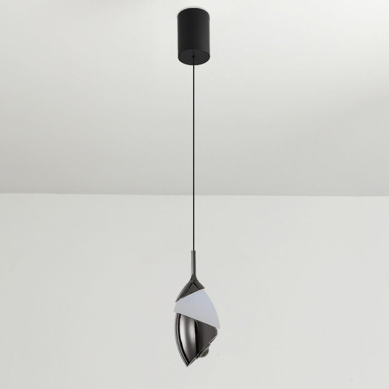 Moderne Minimalistische Hebbare Lily Runde Acryl Aluminium LED Pendelleuchte Für Das Wohnzimmer