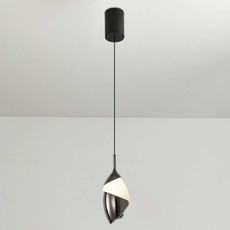 Moderne Minimalistische Hebbare Lily Runde Acryl Aluminium LED Pendelleuchte Für Das Wohnzimmer