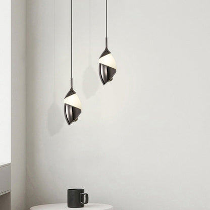 Moderne Minimalistische Hebbare Lily Runde Acryl Aluminium LED Pendelleuchte Für Das Wohnzimmer