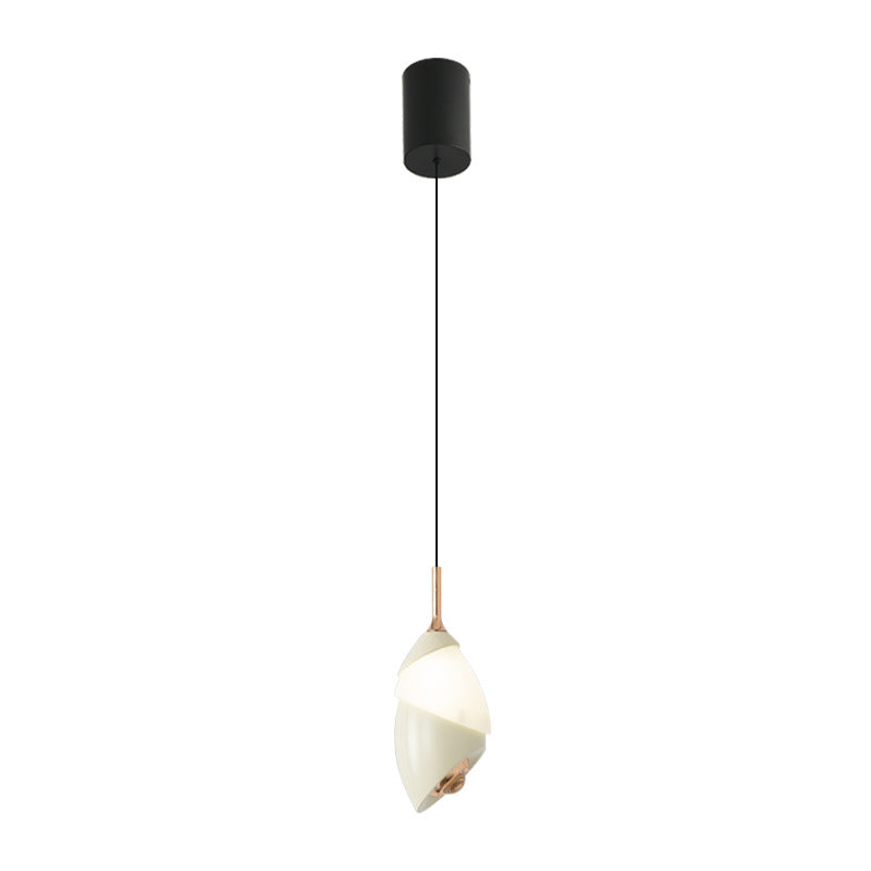 Moderne Minimalistische Hebbare Lily Runde Acryl Aluminium LED Pendelleuchte Für Das Wohnzimmer