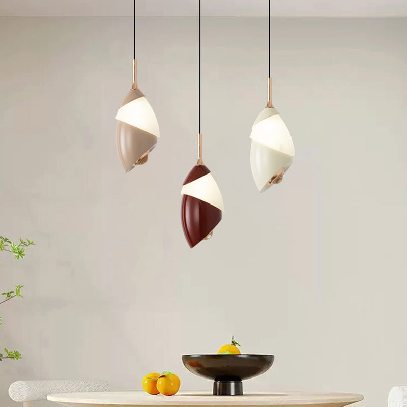 Moderne Minimalistische Hebbare Lily Runde Acryl Aluminium LED Pendelleuchte Für Das Wohnzimmer