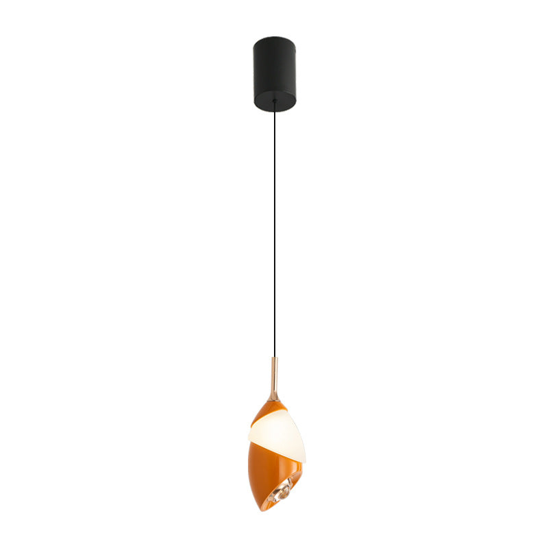 Moderne Minimalistische Hebbare Lily Runde Acryl Aluminium LED Pendelleuchte Für Das Wohnzimmer