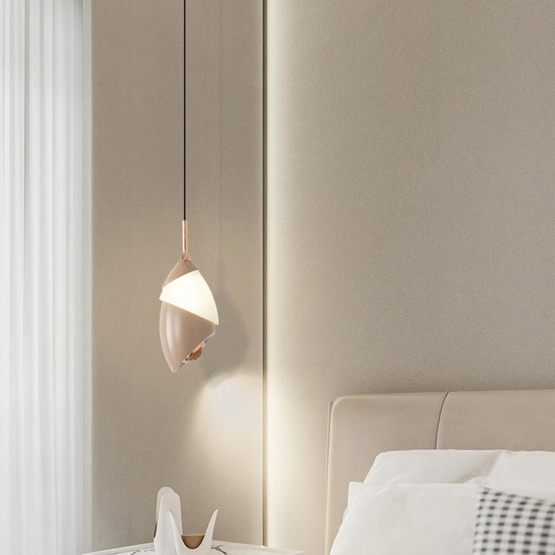 Moderne Minimalistische Hebbare Lily Runde Acryl Aluminium LED Pendelleuchte Für Das Wohnzimmer