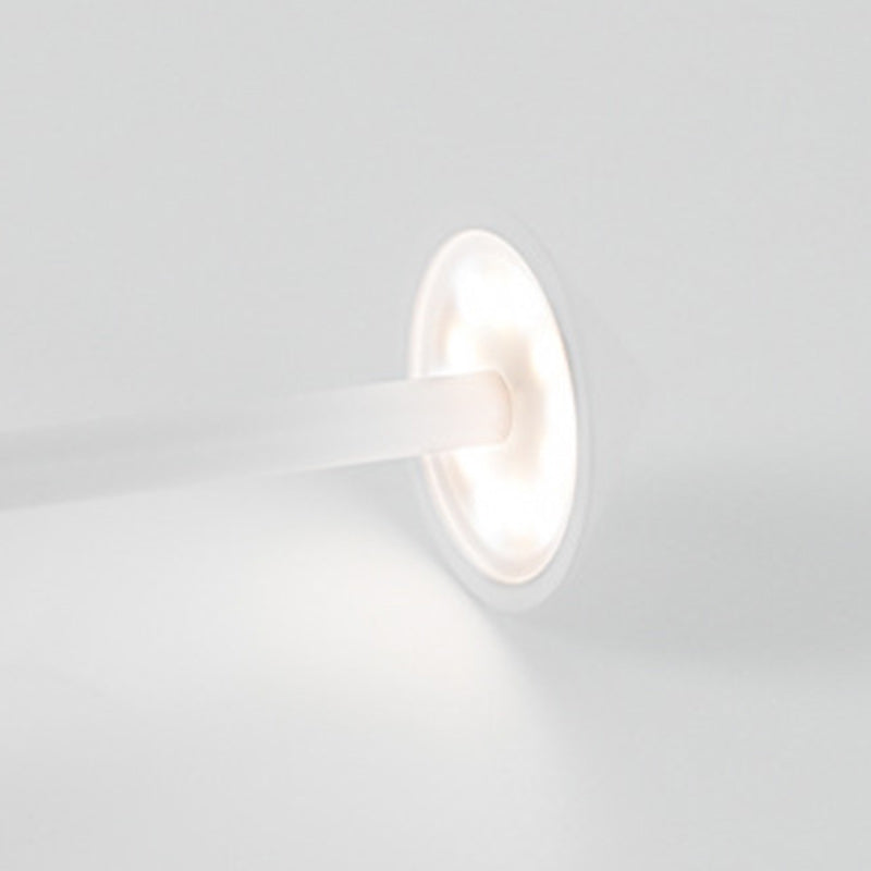 Moderne Einfachheit Triangle Cone Runde Acrylzylinder Eisen LED Tischlampe für das Wohnzimmer