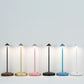 Moderne Einfachheit Triangle Cone Runde Acrylzylinder Eisen LED Tischlampe für das Wohnzimmer