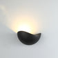 Moderne minimalistische Triangle Vogel Nest Halbkreis wasserdichte Aluminium LED Wandleuchte für die Außenterrasse
