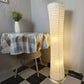 Frendorf | LumenCove Stehleuchte | Nordic Design | Papierlampenschirm | 2-Licht | Modern für Schlafzimmer