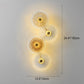 Frendorf | LotuShine Mid-Century Design LED Wandlampe | Eisen-Glas Wandleuchte | Lotusblatt Optik | Wohnzimmer-Beleuchtung