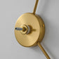 Frendorf | LotuShine Mid-Century Design LED Wandlampe | Eisen-Glas Wandleuchte | Lotusblatt Optik | Wohnzimmer-Beleuchtung