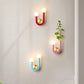 Frendorf | LuxeCurve U-Form LED Wandleuchte | Kreatives Design | Warmes Licht | Schlafzimmer Deko Lampe
