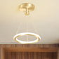 Zeitgenössische Nordische Runde Metall Silica LED Semi-Flush Mount Deckenleuchte für Flur