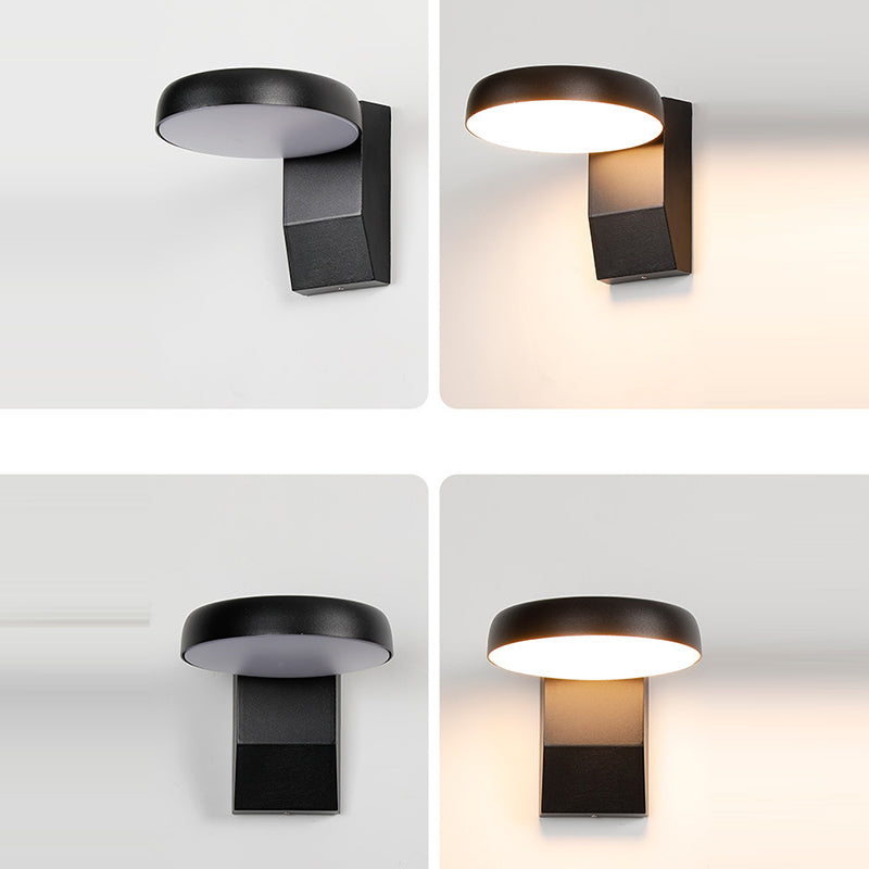 Frendorf | LumaWave LED Wandleuchte | Wasserdicht | Minimalistisches Design | Bewegungsmelder | Für Außenbereich