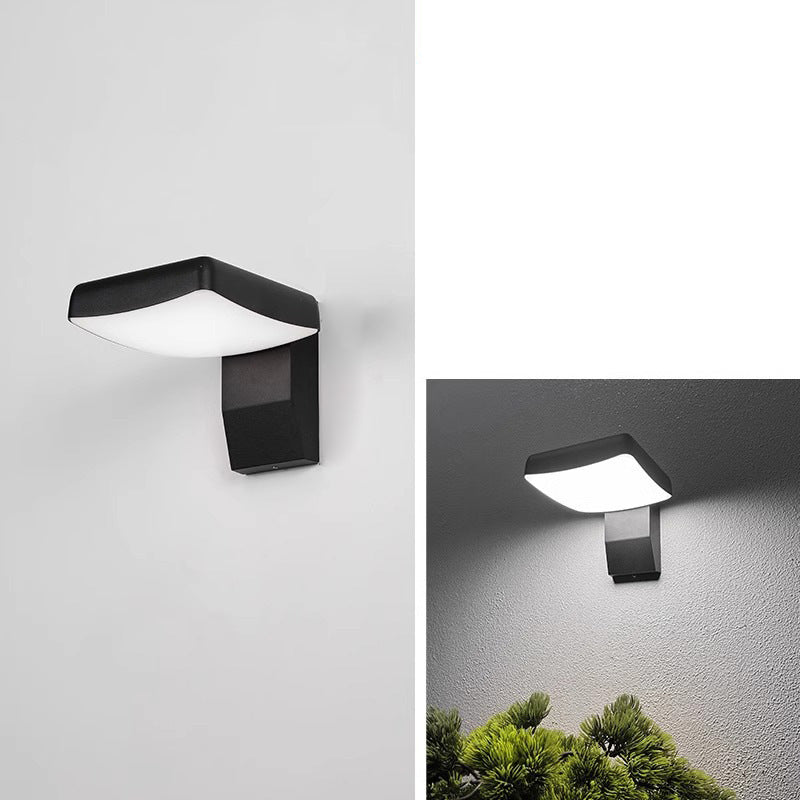 Frendorf | LumaWave LED Wandleuchte | Wasserdicht | Minimalistisches Design | Bewegungsmelder | Für Außenbereich