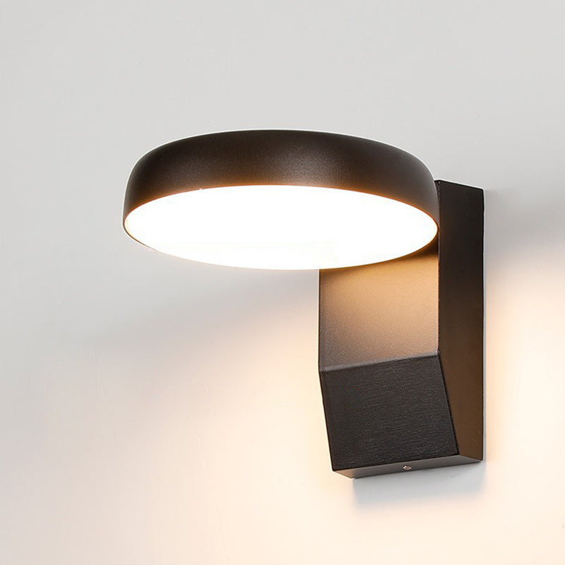 Frendorf | LumaWave LED Wandleuchte | Wasserdicht | Minimalistisches Design | Bewegungsmelder | Für Außenbereich