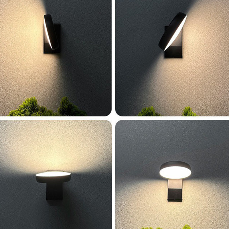 Frendorf | LumaWave LED Wandleuchte | Wasserdicht | Minimalistisches Design | Bewegungsmelder | Für Außenbereich