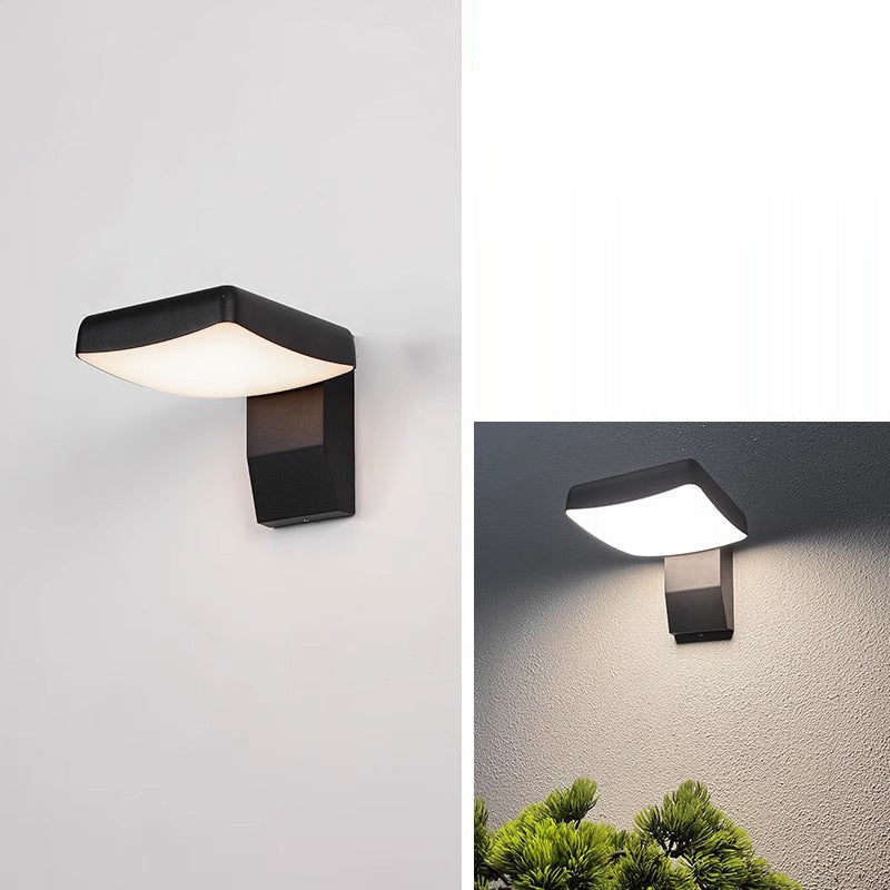 Frendorf | LumaWave LED Wandleuchte | Wasserdicht | Minimalistisches Design | Bewegungsmelder | Für Außenbereich