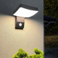 Frendorf | LumaWave LED Wandleuchte | Wasserdicht | Minimalistisches Design | Bewegungsmelder | Für Außenbereich