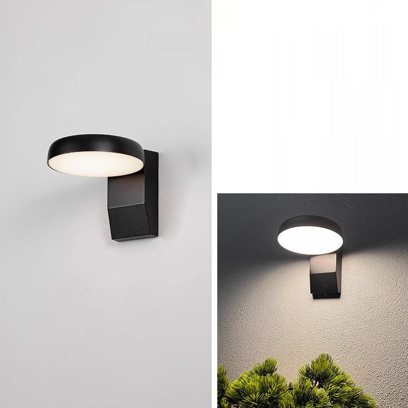 Frendorf | LumaWave LED Wandleuchte | Wasserdicht | Minimalistisches Design | Bewegungsmelder | Für Außenbereich
