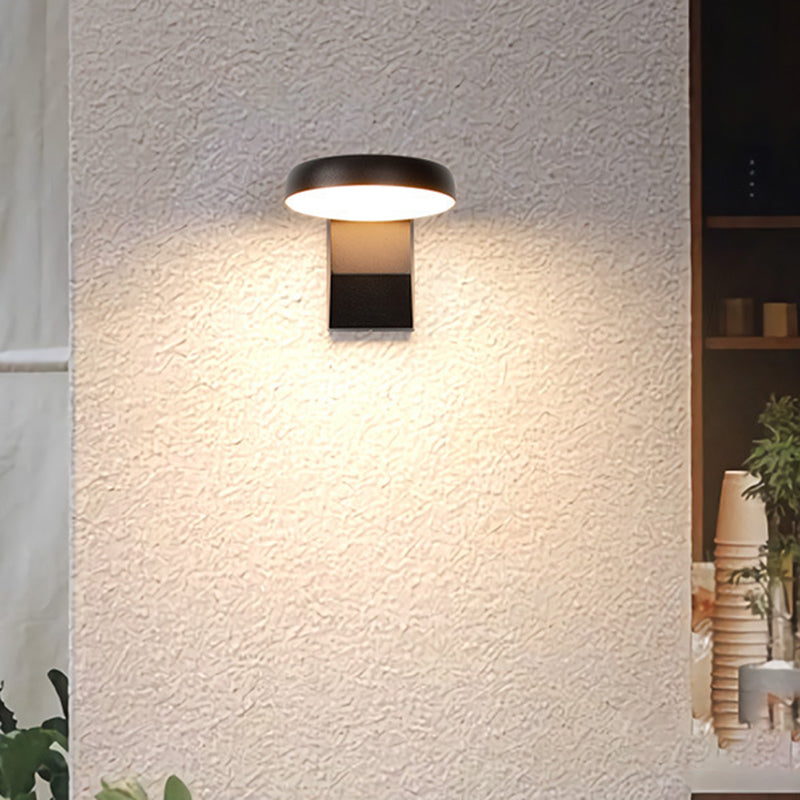 Frendorf | LumaWave LED Wandleuchte | Wasserdicht | Minimalistisches Design | Bewegungsmelder | Für Außenbereich