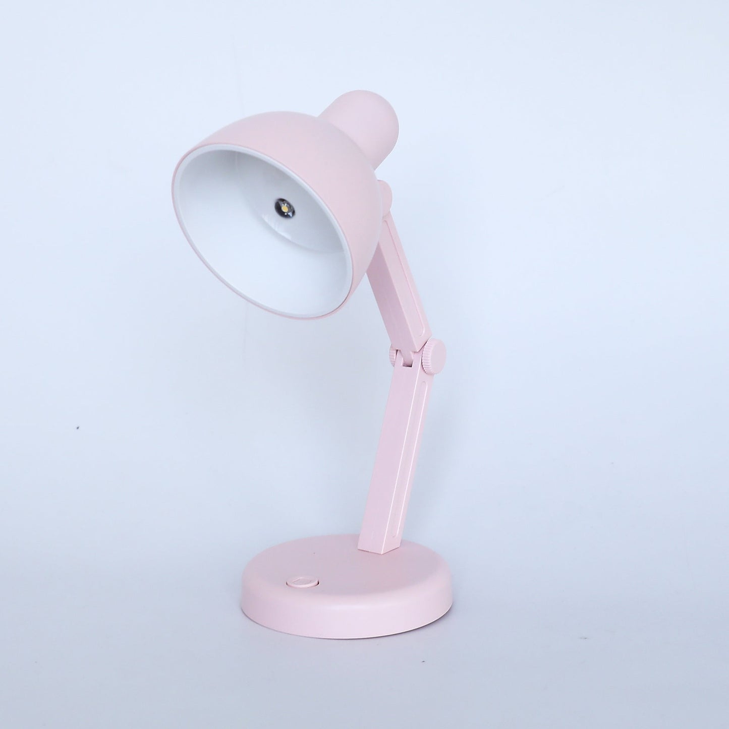 Moderne Einfachheit ABS Batterie faltbare runde LED Schreibtischlampe für das Studium