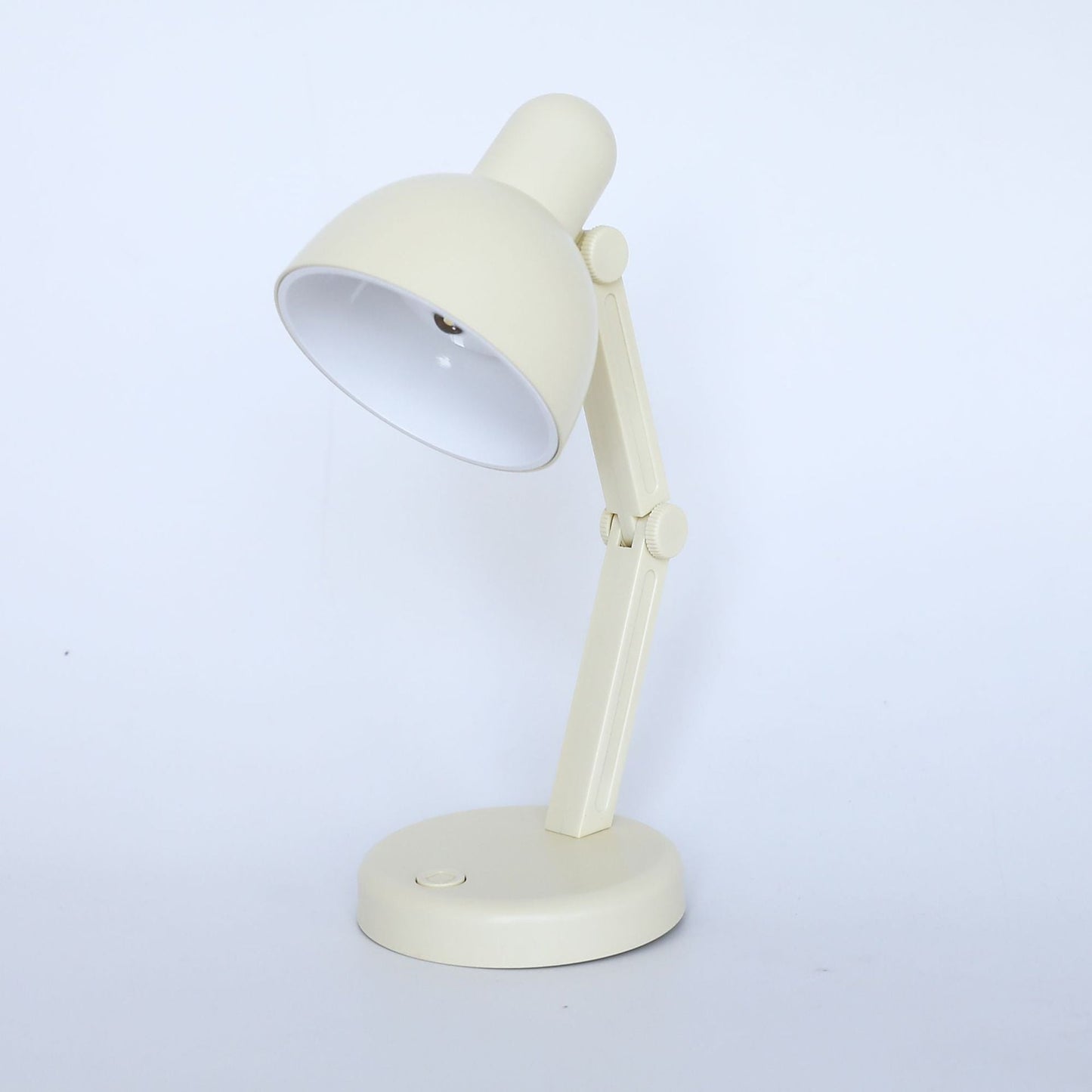Moderne Einfachheit ABS Batterie faltbare runde LED Schreibtischlampe für das Studium