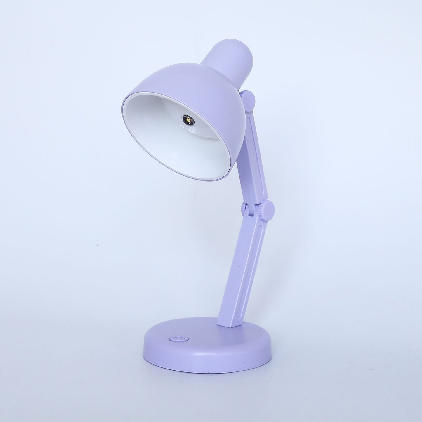 Moderne Einfachheit ABS Batterie faltbare runde LED Schreibtischlampe für das Studium