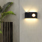 Zeitgenössische kreative wasserdichte Aluminium Kamera rechteckige LED Wand sconces Lampe für Außenpatio