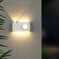 Zeitgenössische kreative wasserdichte Aluminium Kamera rechteckige LED Wand sconces Lampe für Außenpatio