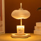 Zeitgenössische Nordische Cloud Glas Metall Gummi Holz 1-Licht Schmelz Wachs Tischlampe Für Schlafzimmer