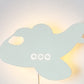 Zeitgenössische kreative Batterie Kinder Eisen Wolke Stern Tier Cartoon Zugkette LED Wandleuchte Lampe für Nachttisch