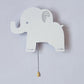 Zeitgenössische kreative Batterie Kinder Eisen Wolke Stern Tier Cartoon Zugkette LED Wandleuchte Lampe für Nachttisch