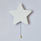 Zeitgenössische kreative Batterie Kinder Eisen Wolke Stern Tier Cartoon Zugkette LED Wandleuchte Lampe für Nachttisch