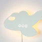 Zeitgenössische kreative Batterie Kinder Eisen Wolke Stern Tier Cartoon Zugkette LED Wandleuchte Lampe für Nachttisch