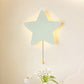 Zeitgenössische kreative Batterie Kinder Eisen Wolke Stern Tier Cartoon Zugkette LED Wandleuchte Lampe für Nachttisch
