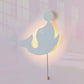 Zeitgenössische kreative Batterie Kinder Eisen Wolke Stern Tier Cartoon Zugkette LED Wandleuchte Lampe für Nachttisch