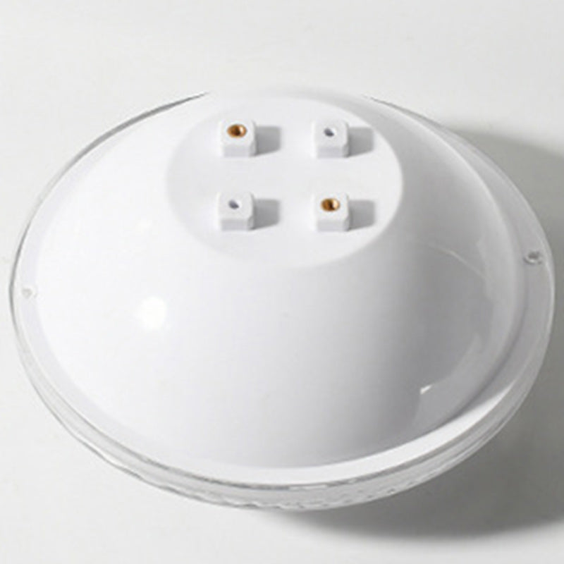 Moderne Einfachheit Wasserdichtes ABS PC Rund Hochleistungs-LED Unterwasser Außenleuchte für Außenpatio