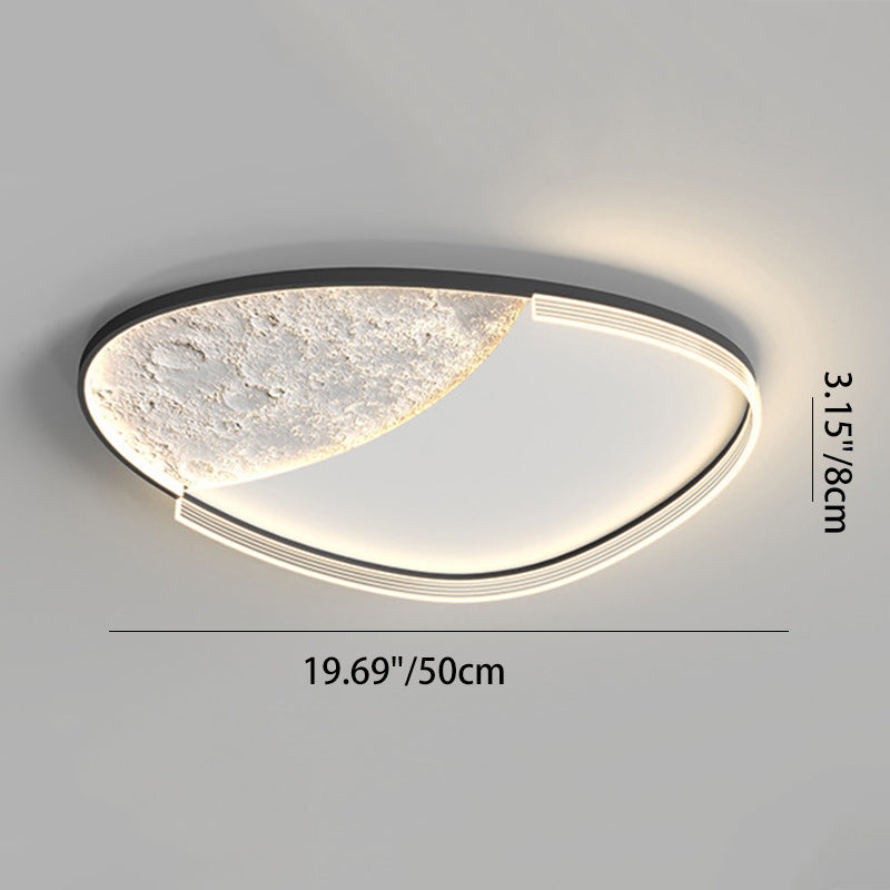 skandinavische Eisenacryl runde Wolkenherz-Mond LED Deckenleuchte für das Schlafzimmer