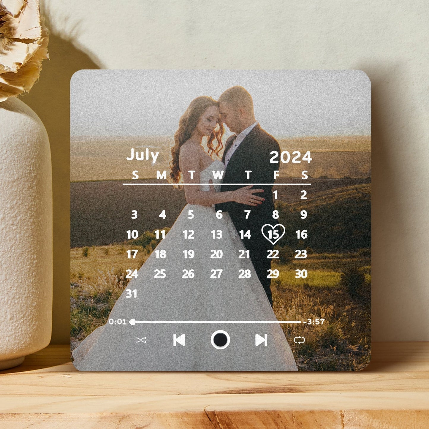 Benutzerdefinierter Kühlschrankmagnet mit Fotoalbum