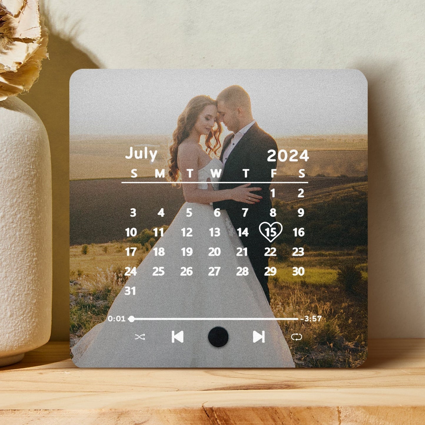 Benutzerdefinierter Kühlschrankmagnet mit Fotoalbum