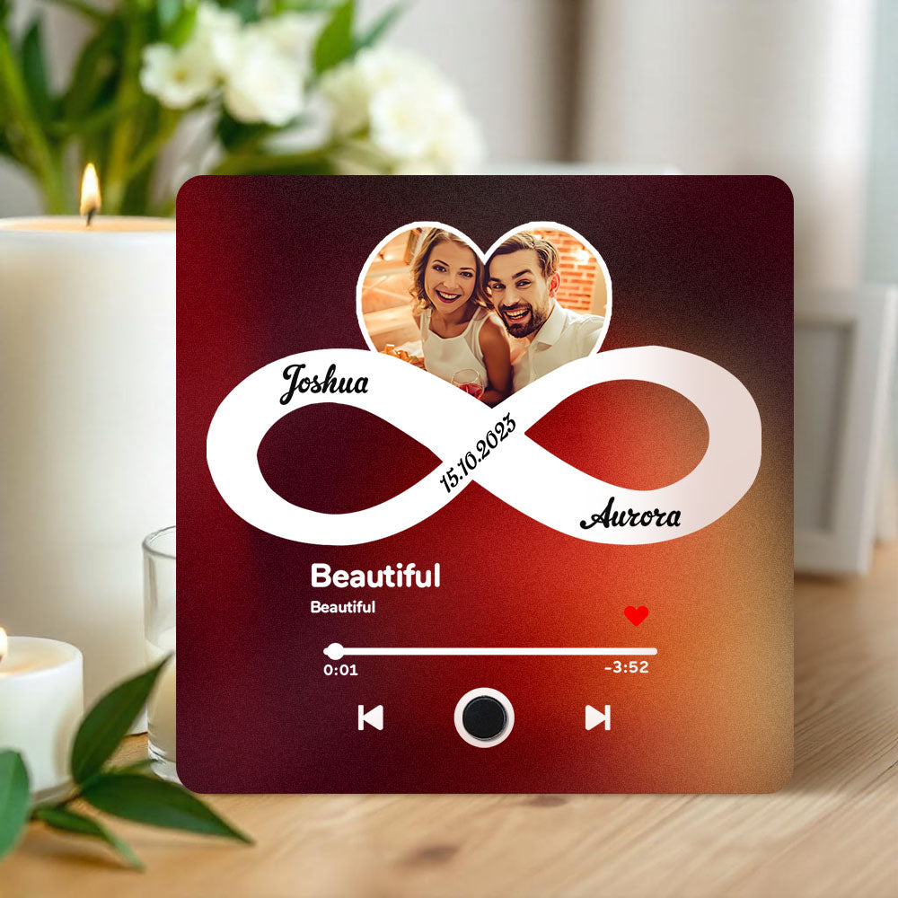 Benutzerdefinierter Kühlschrankmagnet mit Fotoalbum