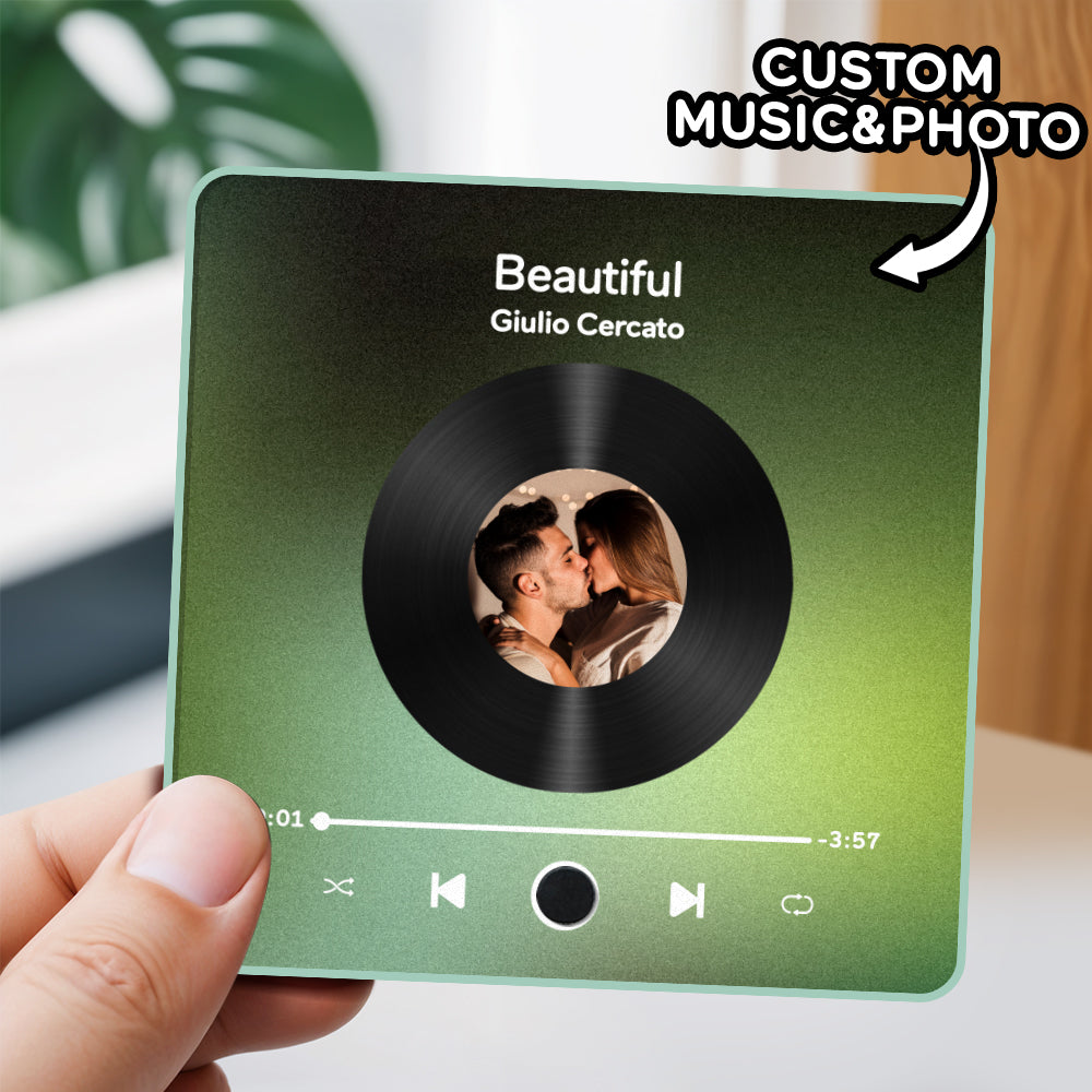 Benutzerdefinierter Kühlschrankmagnet mit Fotoalbum