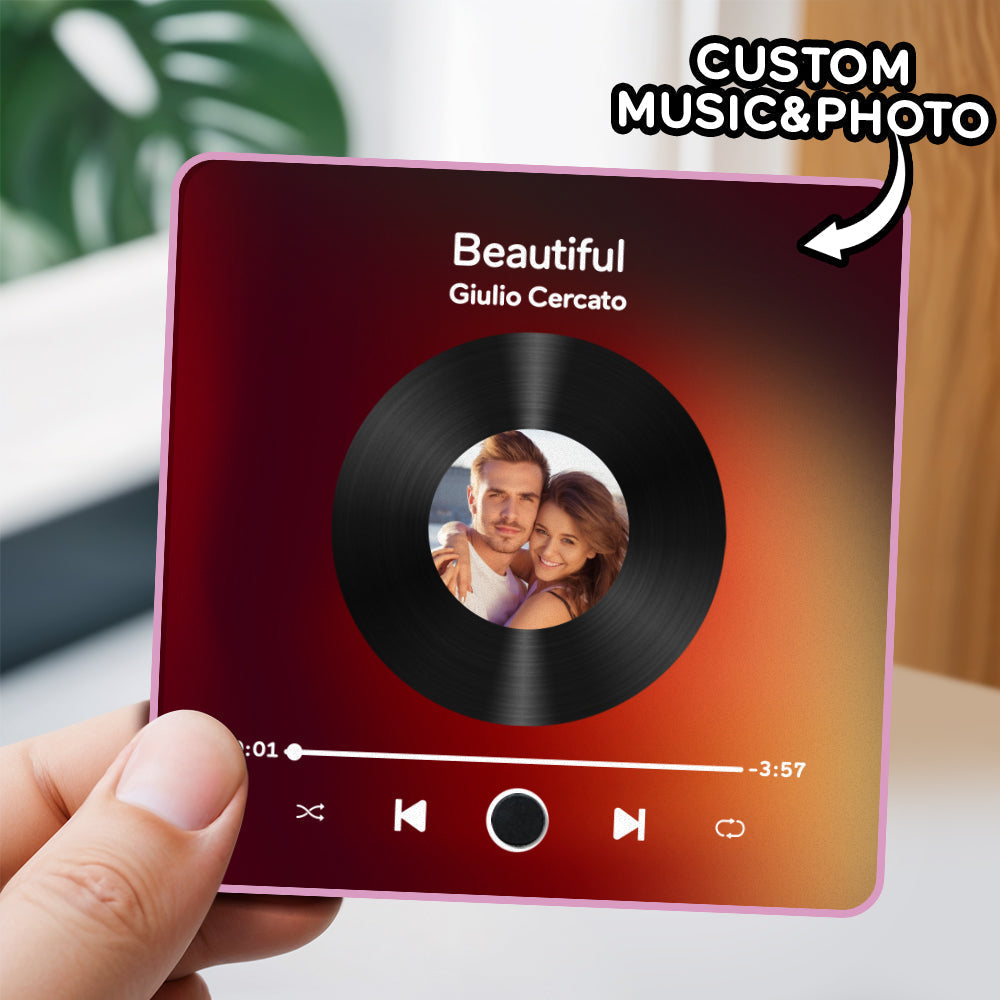 Benutzerdefinierter Kühlschrankmagnet mit Fotoalbum