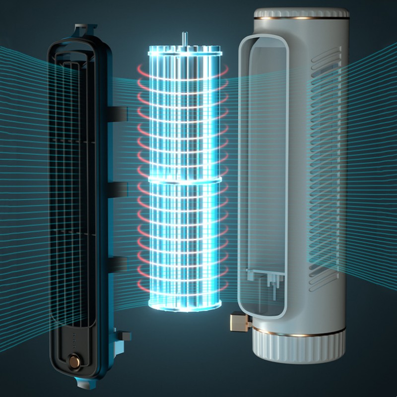 Frendorf | Desktop Mini Silent Kühlschrank Elektrischer Ventilator