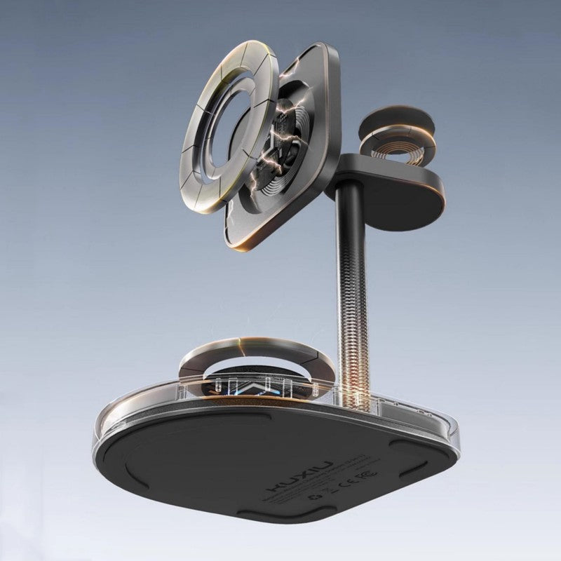 Frendorf | 3-in-1 Basketball-Stil Magnetischer Kabelloser Ladegerät