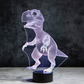 Baby-Dinosaurier, 3D-Acryl, USB-LED-Nachtlicht für Weihnachten, Zuhause, Schlafzimmer, Geburtstag, Dekoration und Hochzeitsgeschenke