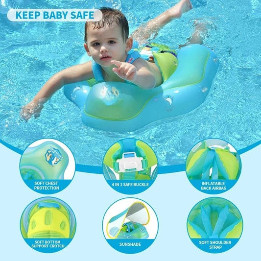 Frendorf | Baby Float mit abnehmbarem Sonnenschutz