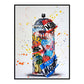 Balloon Dog Graffiti Leinwandmalerei Nordischer Pop Stil Dekorativer Poster Wohnraum Wandkunst Drucke Moderne Wohnkultur Ästhetik