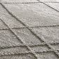 Baqer Knochen & Taupe Texturierten Leistungs Teppich