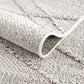 Baqer Knochen & Taupe Texturierten Leistungs Teppich